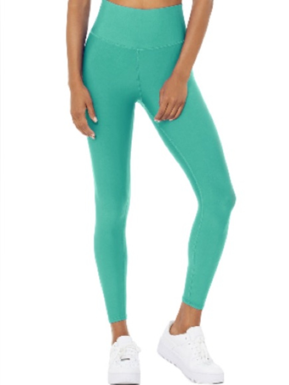 ALO 7/8 High-Waist Airlift Leggings - Ocean Teal (green)